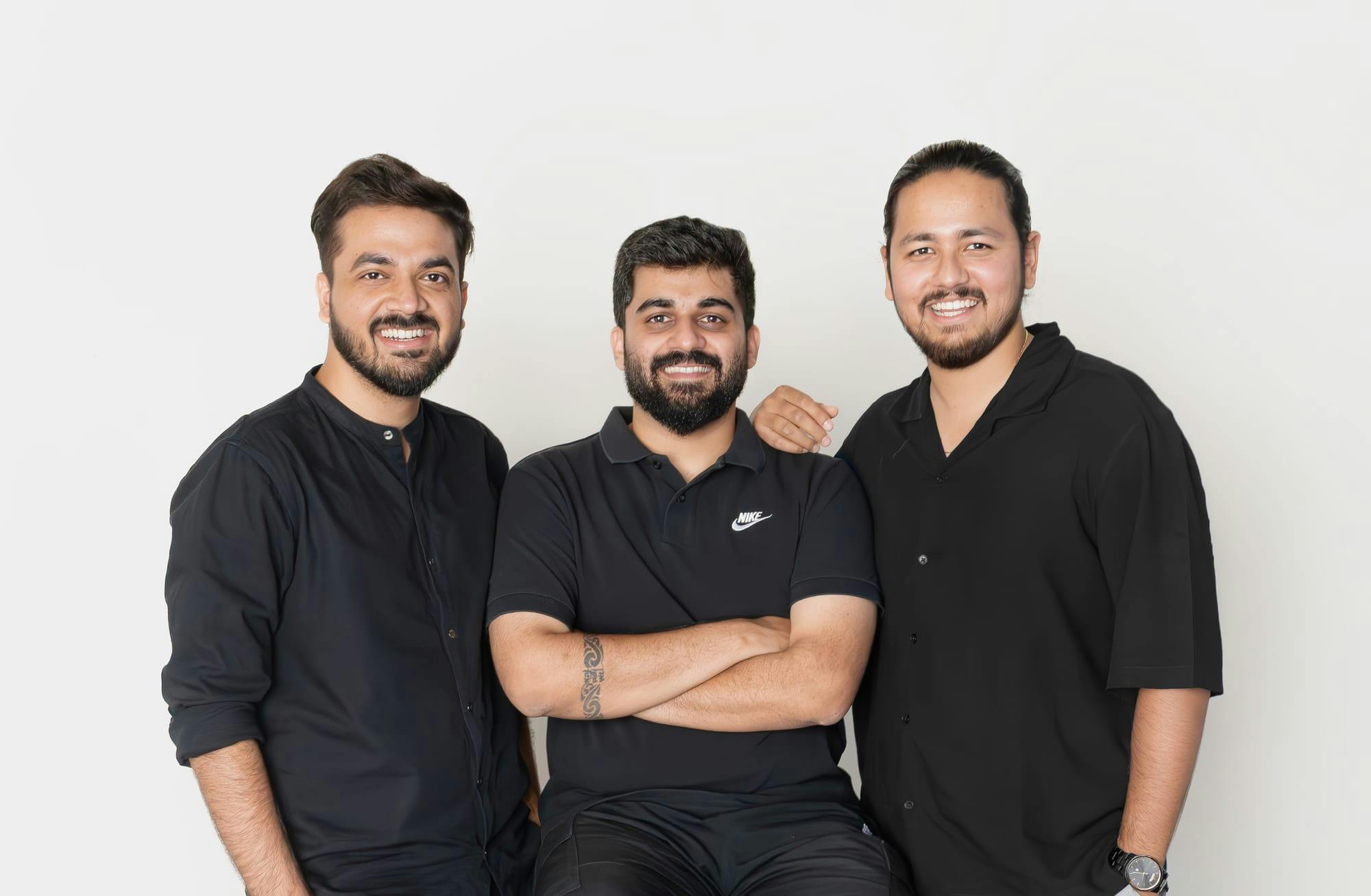 Mave Health Founders Aman, Dhawal Jain and Jai Sharma