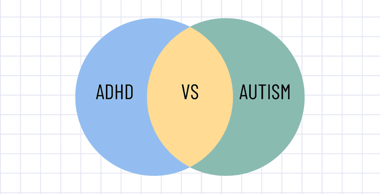 adhd vs autism