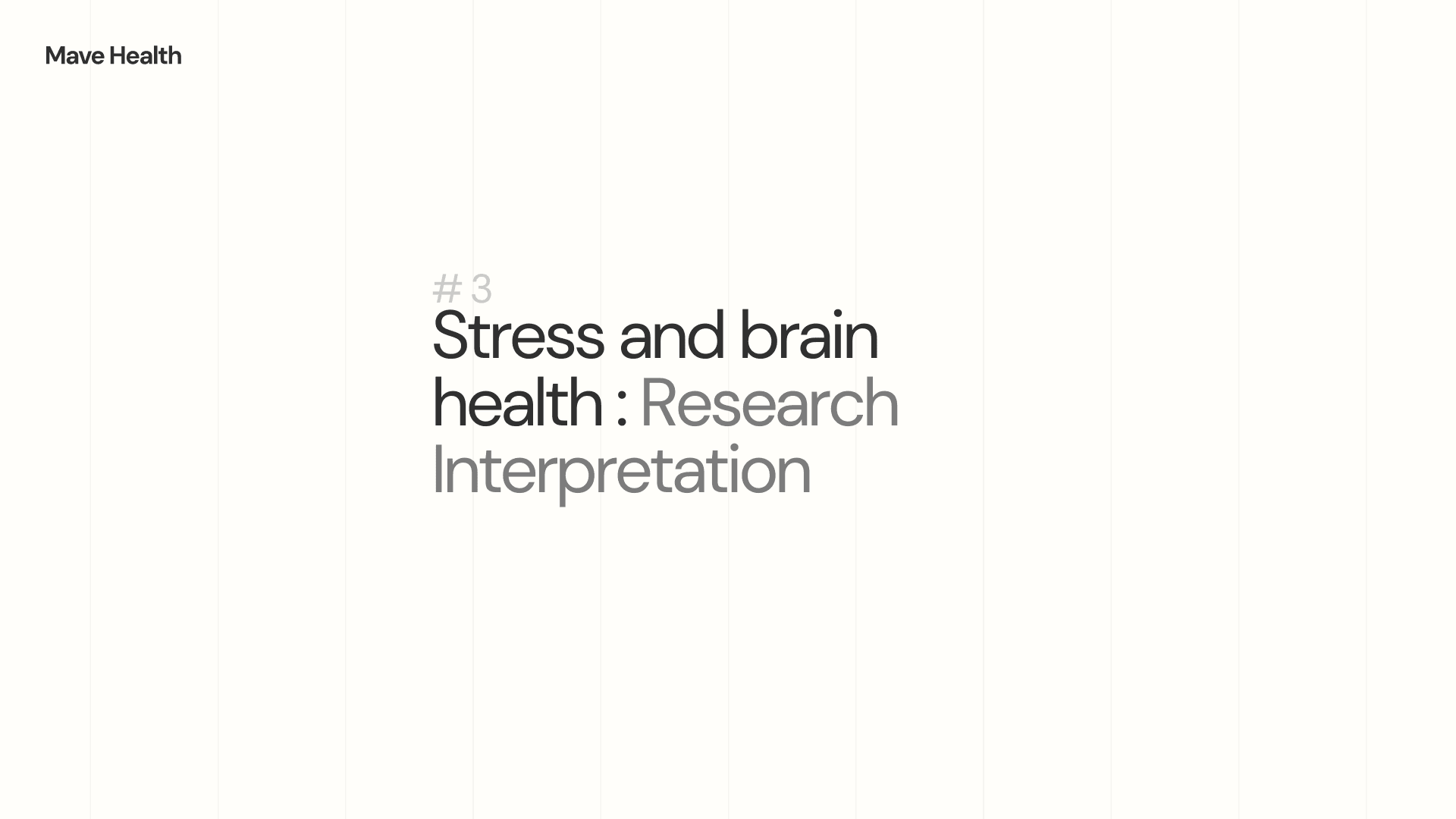 MH RI 3 - Stress Signalling Pathways That Impair Prefrontal Cortex Structure and Function