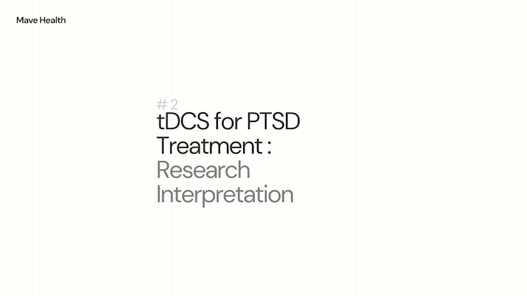 MH RI 2 - tDCS for PTSD Treatment