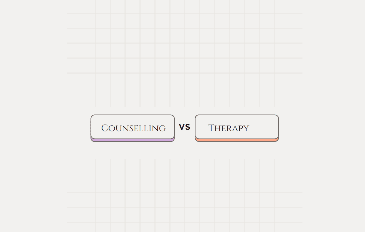 counselling vs therapy