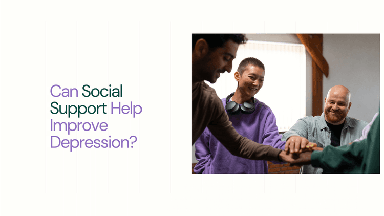 People meeting in support group - Can Social Support Help Improve Depression?