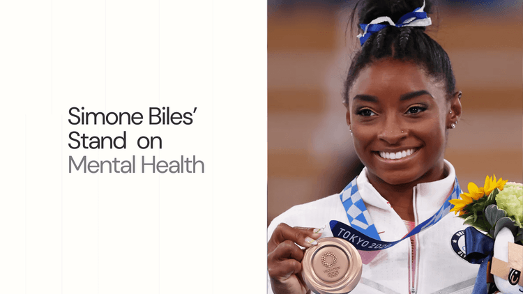 Simone Biles[American Gymnast] Olympics Kept Mental Health as A Top Priority